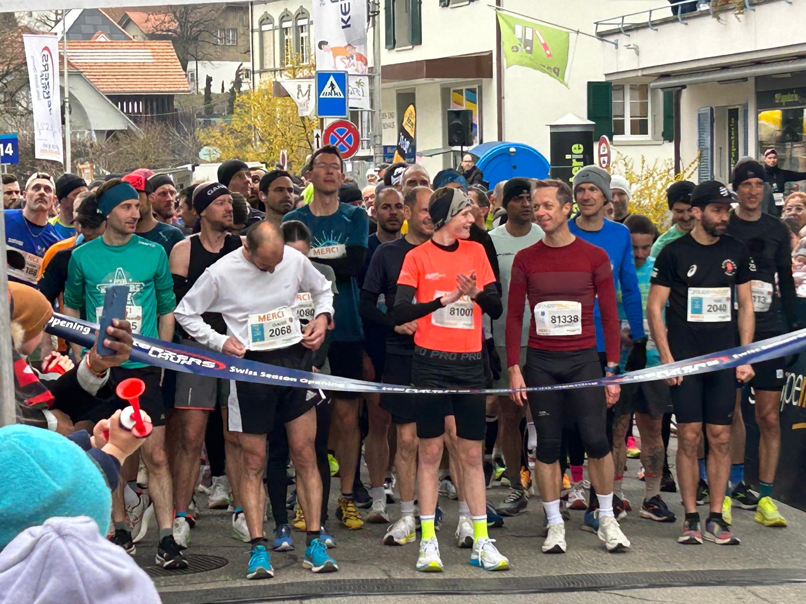 Cedric beim Training